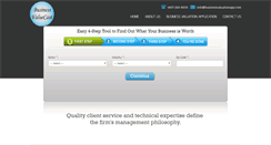 Desktop Screenshot of businessvaluationapp.com
